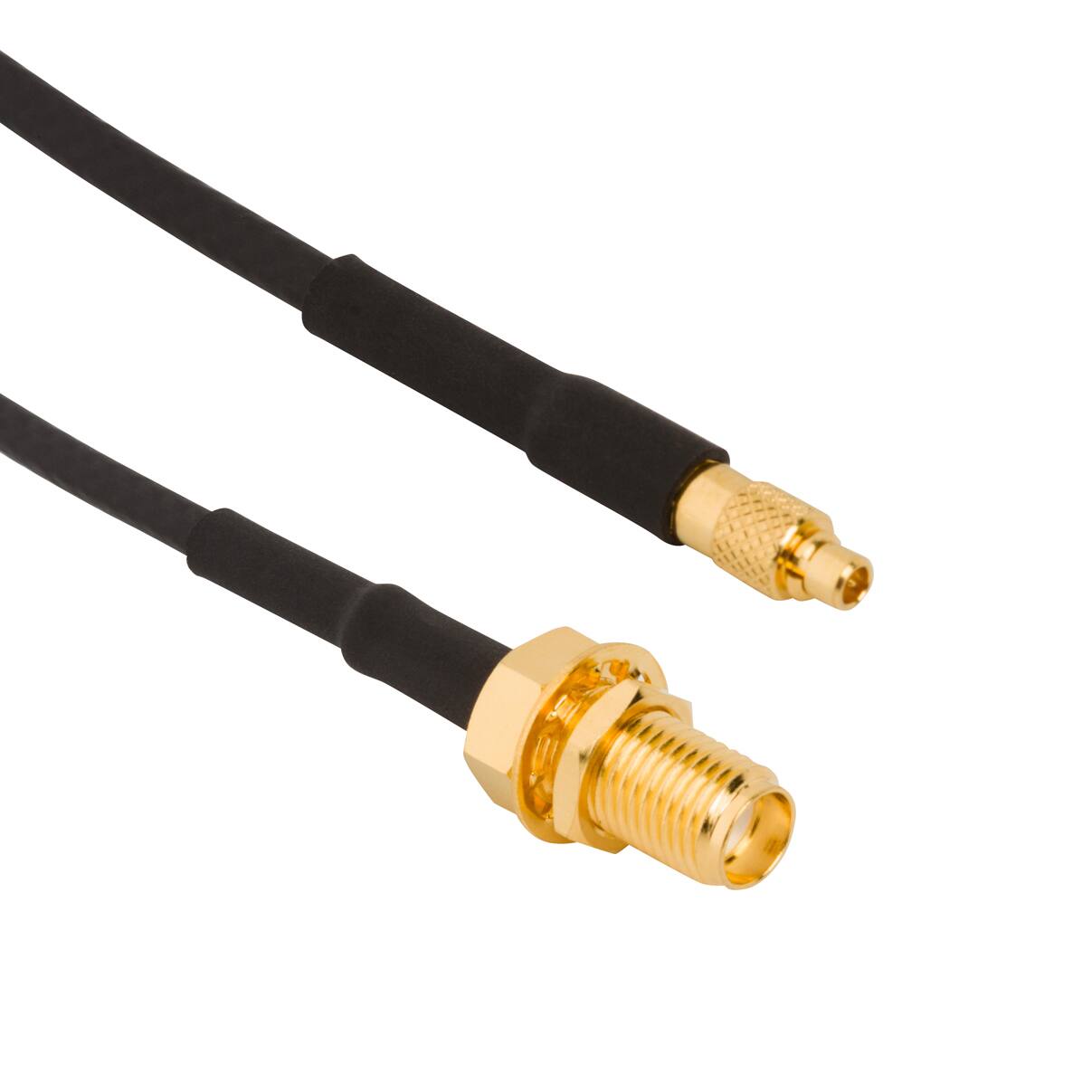 245107-02-36.00 SMA BULKHEAD JACK TO MMCX STRAIG