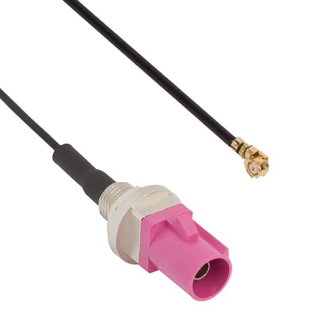 095-820-109-15H FAKRA BULKHEAD STRAIGHT PLUG, IP