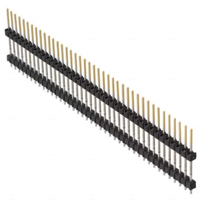4-146466-0 CONN HDR 40POS 0.1 STACK T/H