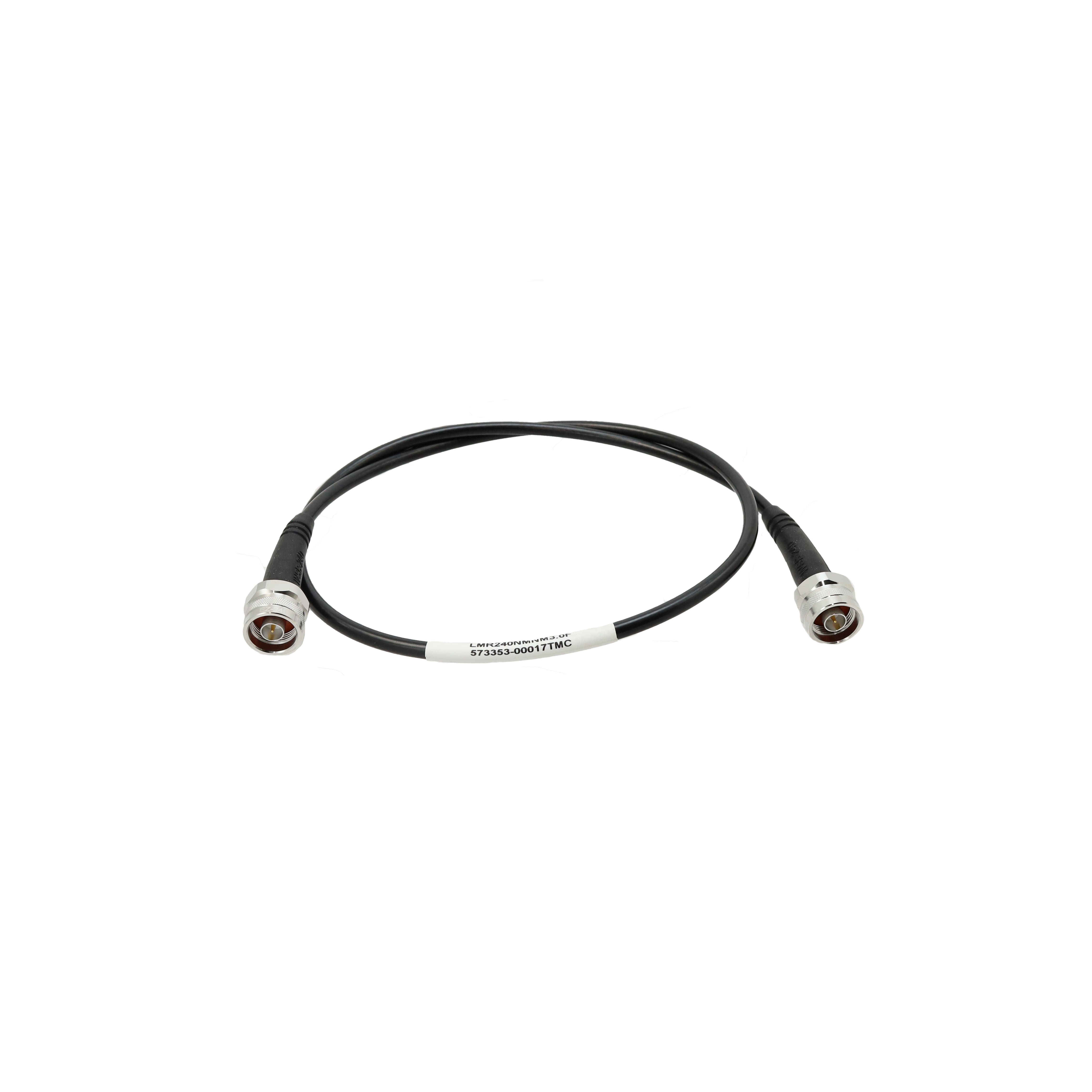 LMR240NMNM3.0F CABLE ASSEMBLY LMR-240, N MALE T