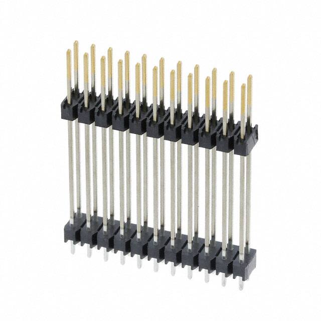 6-146506-1 CONN HDR 22POS 0.1 STACK T/H