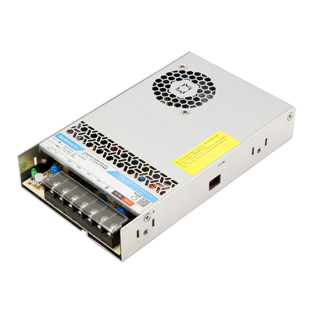 LM350-20B54R2-CQ The Mornsun LM350-20B54R2-CQ is an enclosed, conformal coated AC DC converter with a 54V output voltage and 351W power rating. It features chassis mounting and an efficiency of 88.5%.