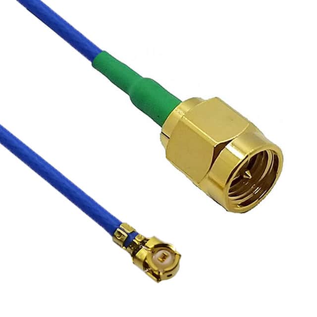CB1.37-IPX-SAMGT-10IN I-PEX MHF1 - SMA PLUG 10"