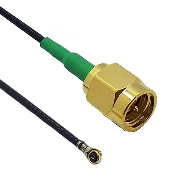CB1.13-IPX4L-SAMGT-4IN I-PEX MHF4L - SMA PLUG 4"