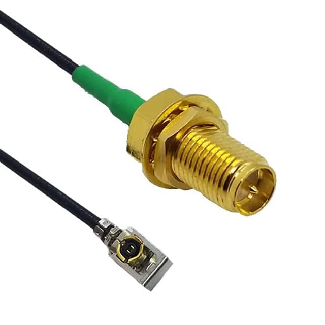 CB1.13-IPXLK-SARF3GT-10IN I-PEX MHF1 LK - RP-SMA BLKHD 10"
