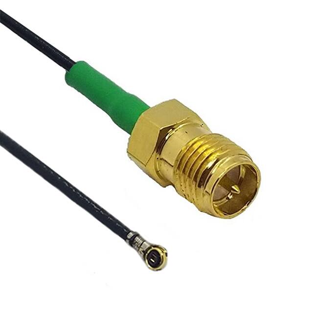 CB1.13-IPX4L-SARFGT-4IN I-PEX MHF4L - RP-SMA JACK 4"