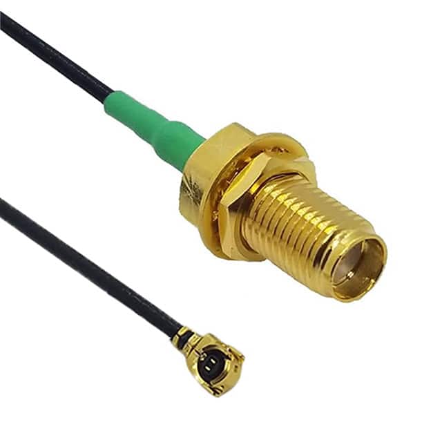 CB1.13-IPX-SAF3GT-4IN I-PEX MHF1 - SMA JACK BLKHD 4"