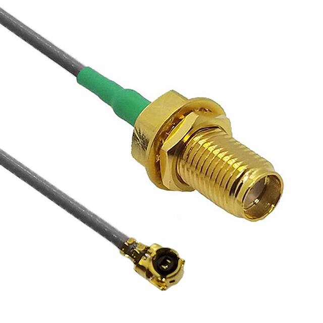 CB1.17LL-IPX-SAF3GT-10IN I-PEX MHF1 - SMA BLKHD JACK 10"