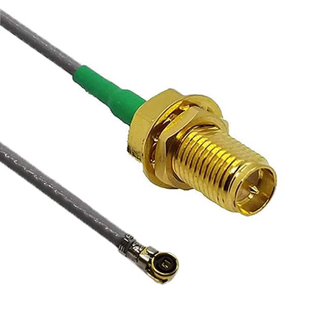 CB1.17LL-IPX4L-SARF3GT-4IN I-PEX MHF4L - RP-SMA BLKHD 4"