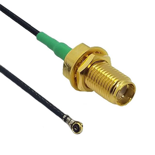 CB1.13-IPX4L-SAF3GT-4IN I-PEX MHF4L - SMA BLKHD 4"
