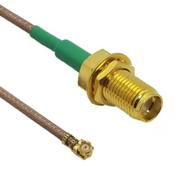 CBG-IPX-SAF3GT-8IN I-PEX MHF1 - SMA BLKHD JACK 8"