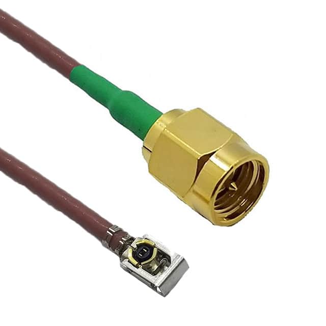 CBG-IPXLK-SAMGT-4IN I-PEX MHF1 LK - SMA PLUG 4"
