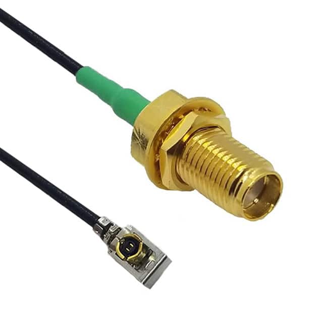 CB1.13-IPXLK-SAF3GT-10IN I-PEX MHF1 LK - SMA BLKHD 10"