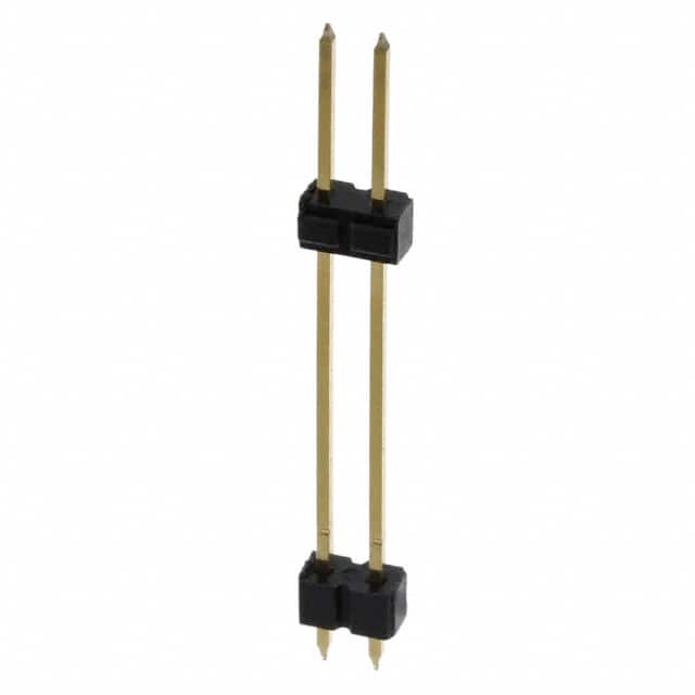 926101-01-02-I CONN HDR 2POS 0.1 STACK T/H GOLD