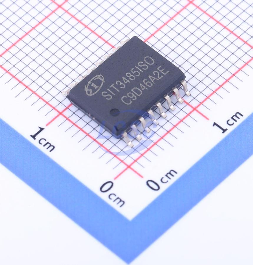 SIT3485ISO The SIT3485ISO is a capacitive isolated half-duplex RS-485 transceiver from SIT. It supports data transmission up to 500kbps and allows up to 256 transceivers on the bus.
