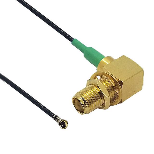 CB1.13-IPX4L-SALF3GT-6IN I-PEX MHF4L - SMA RA JACK 6"