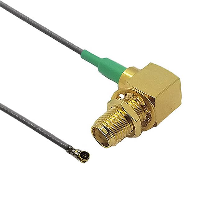 CB1.17LL-IPX4L-SALF3GT-4IN I-PEX MHF4L - SMA RA JACK 4"