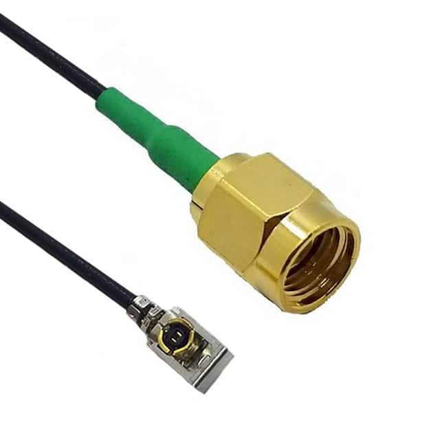CB1.13-IPXLK-SARMGT-10IN I-PEX MHF1 LK - RP-SMA PLUG 10"
