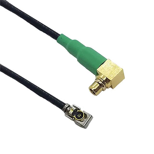 CB1.37-IPX4LLK-MCLMGT-4IN I-PEX MHF4L LK- MMCX RA PLUG 4"