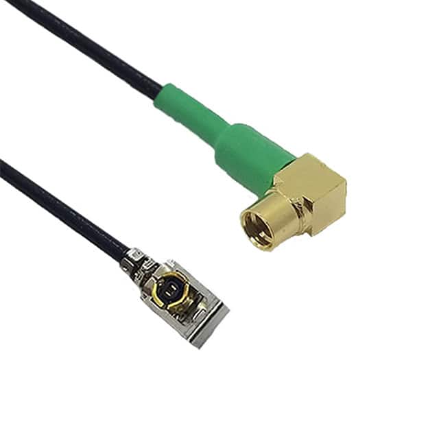 CB1.13-IPXLK-MCLFGT-6IN I-PEX MHF1 LK - MMCX RA JACK 6"