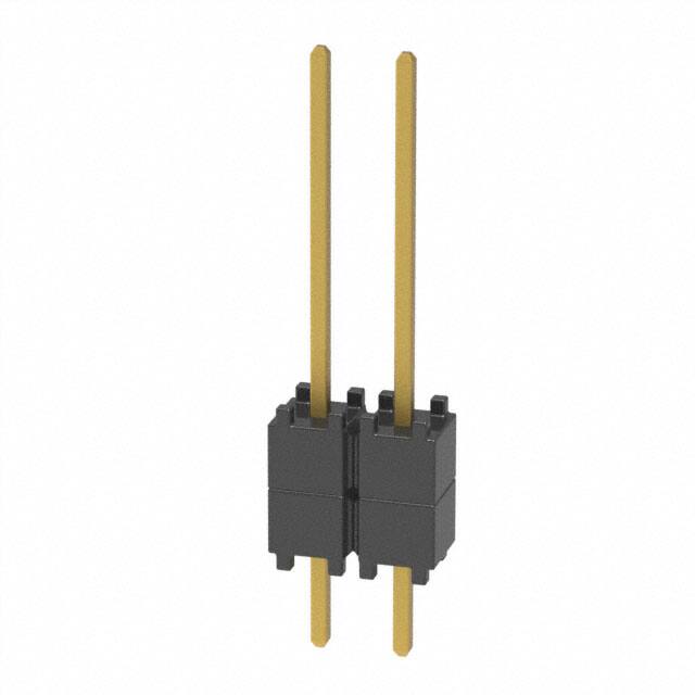 DW-02-09-G-S-200 CONN HDR 2POS 0.1 STACK T/H GOLD