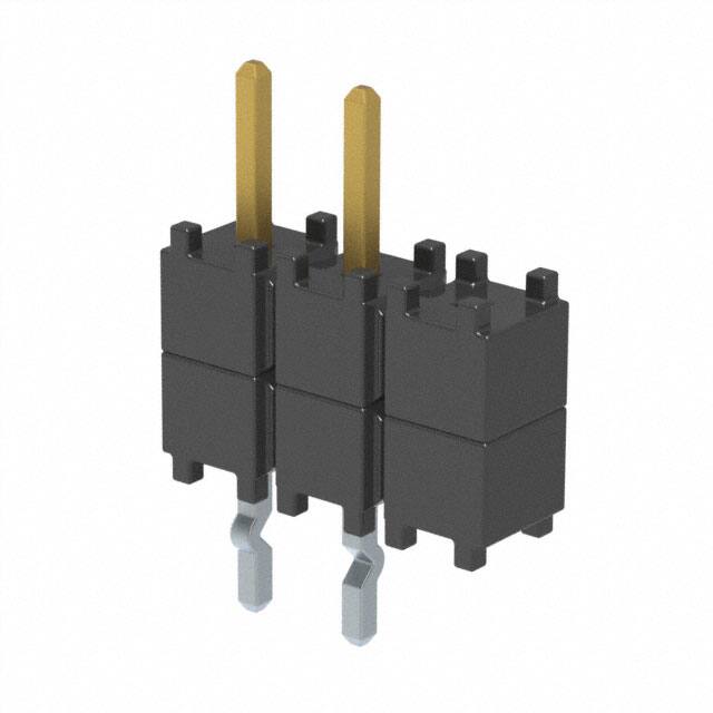 DW-03-07-F-S-200-LL-003 CONN HDR 3POS 0.1 STACK T/H GOLD
