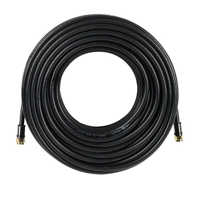 RG621100BF CBL ASSY F-TYPE PLUG RG6 100'