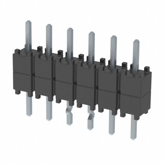 DW-06-07-T-S-200-LL CONN HDR 6POS 0.1 STACK T/H TIN