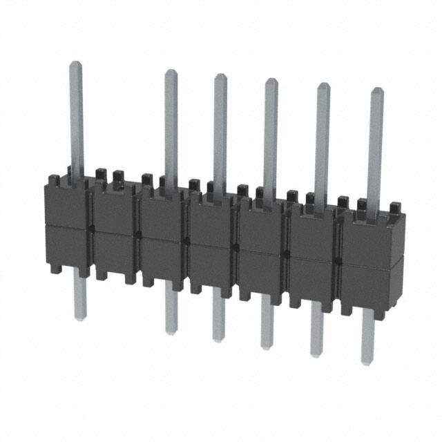 DW-07-08-T-S-200-002 CONN HDR 7POS 0.1 STACK T/H TIN