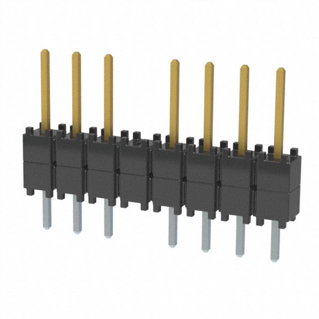 DW-08-08-S-S-200-LL-004 CONN HDR 8POS 0.1 STACK T/H GOLD