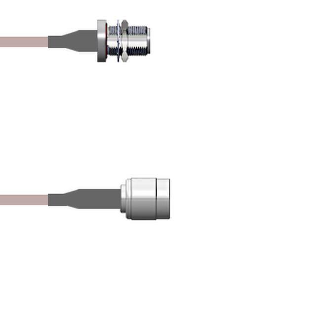 Q-1T0520005.25M CBL ASSY N TO TNC RG316 9.843"