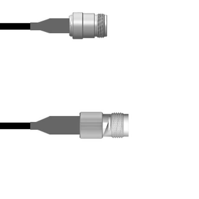 Q-1W04J00080.5M CBL ASSY N TO TNC JK RG58 19.69"