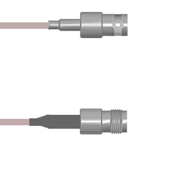 Q-0304G0005018i CBL ASSY BNC-TNC JACK RG316 18"