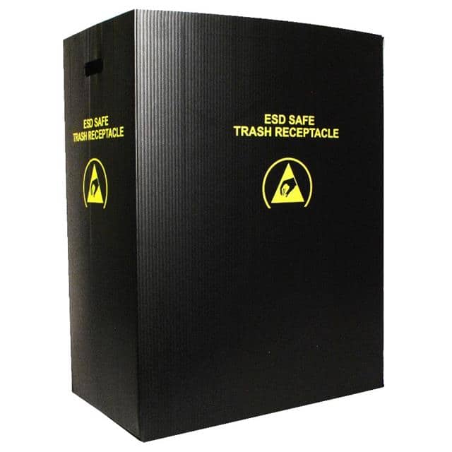 37817 TRASH RECEP LG 21X12-3/4X28''