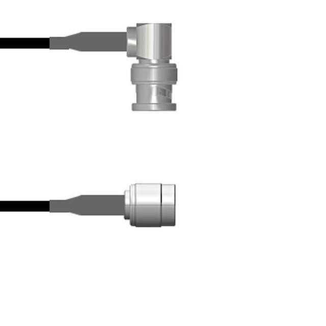 Q-0D05200030.5M CBL ASSY BNC-TNC PL RG174 19.69"
