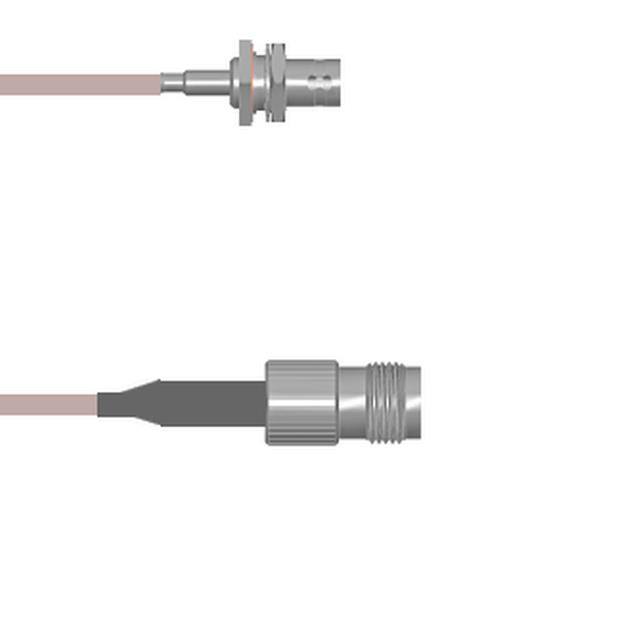 Q-0404G0005018i CBL ASSY BNC-TNC JACK RG316 18"