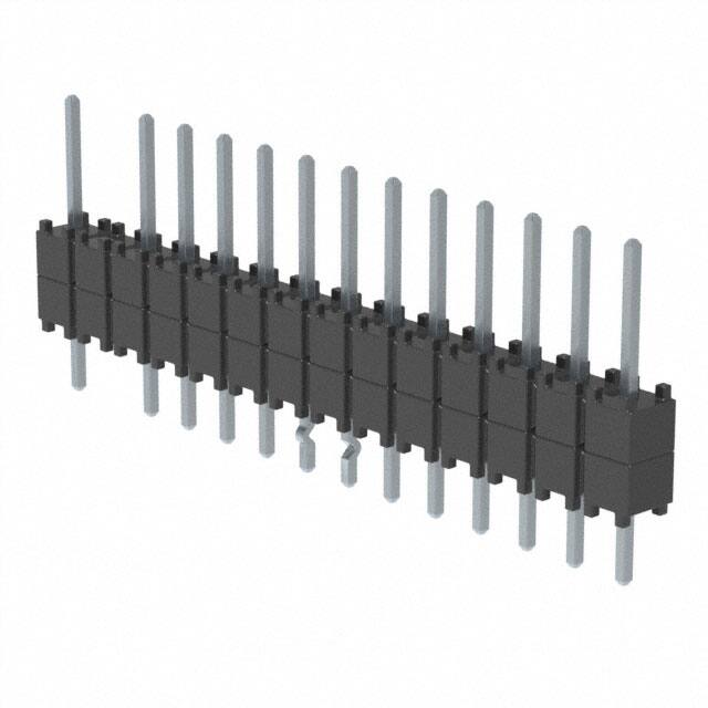 DW-14-08-T-S-200-LL-002 CONN HDR 14POS 0.1 STACK T/H TIN