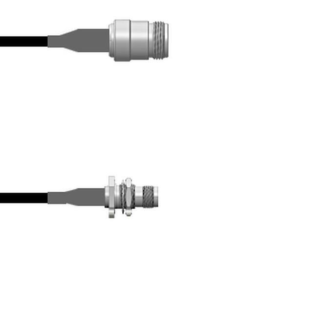 Q-1W04K0008012i CBL ASSY N TO TNC JACK RG58 12"