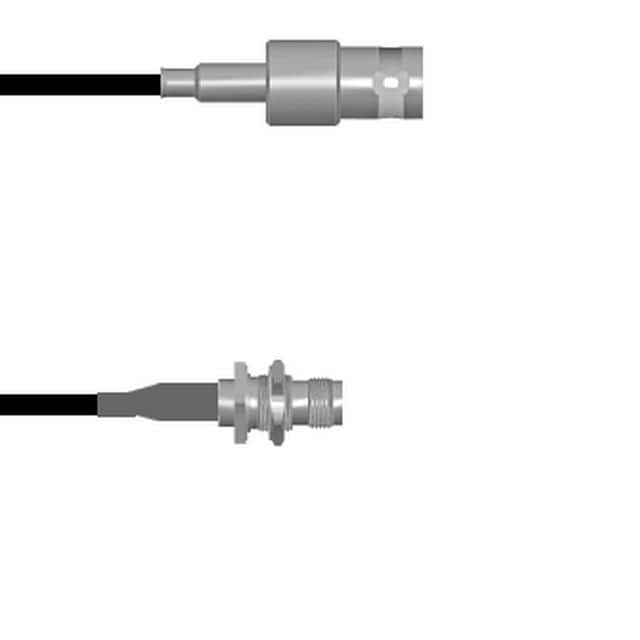 Q-0304F0003002M CBL ASSY BNC-TNC JACK RG174 2M