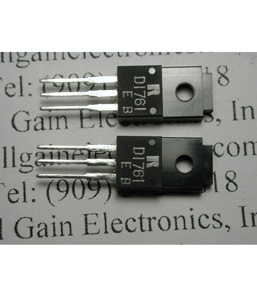 2SD1761 The ROHM Semiconductor 2SD1761 is a transistor with RoHS3 compliance and an MSL of 1. It is suitable for a range of electronic applications.