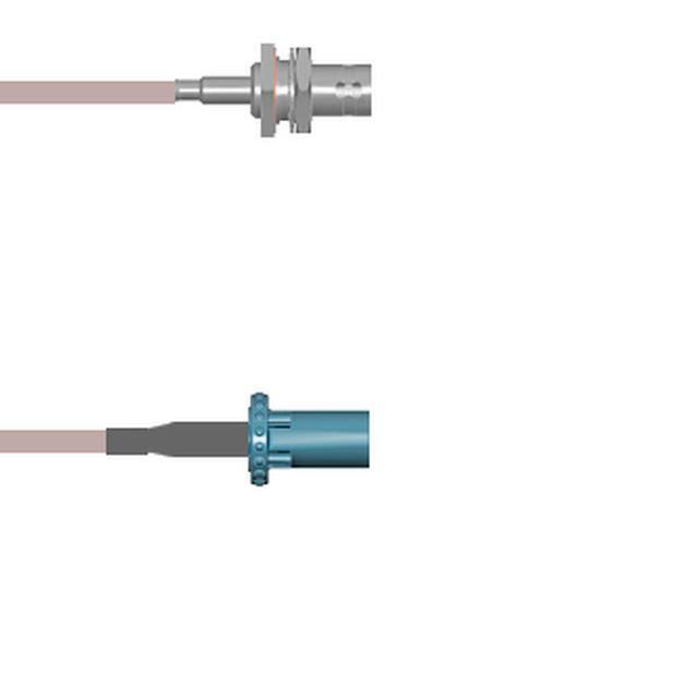 Q-0405A0005012i CBL ASSY BNC-FAKRA J-P RG316 12"