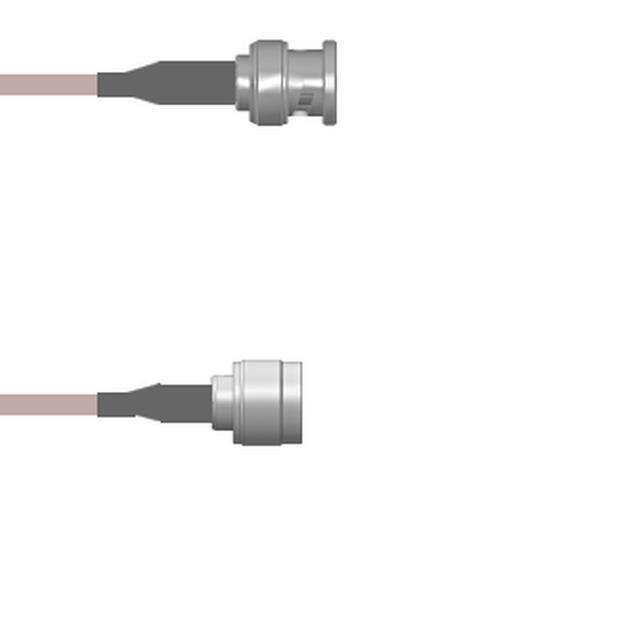Q-0M02J000H.25M CBL ASY BNC-N-TYP P RG142 9.843"