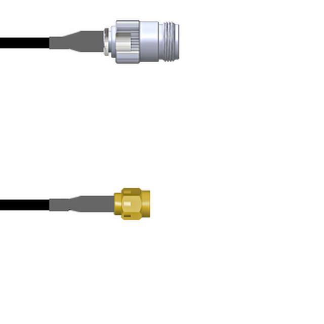Q-2003B0003006i CBL ASY SMA-N PLG TO JK RG174 6"