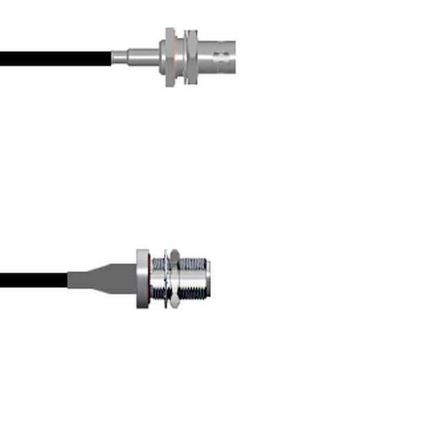 Q-0401T0003003i CBL ASSY BNC-N-TYP JACK RG174 3"