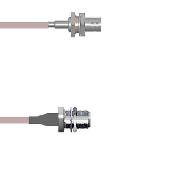 Q-0401T0005003i CBL ASSY BNC-N-TYP JACK RG316 3"