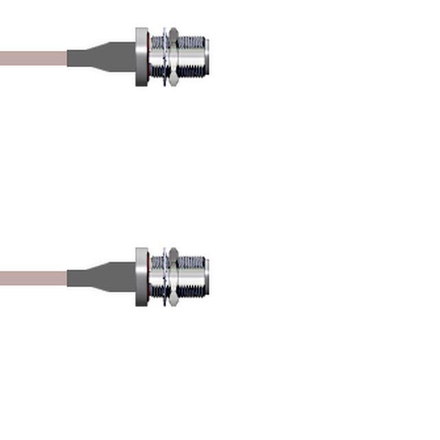 Q-1T01T0005003i CBL ASSY N-TYPE JACK RG316 3"