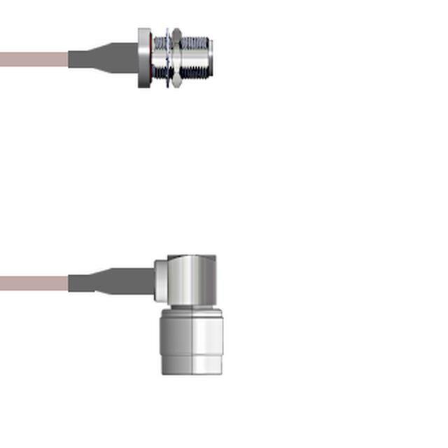 Q-1T04T0005.25M CBL ASSY N TO TNC RG316 9.843"