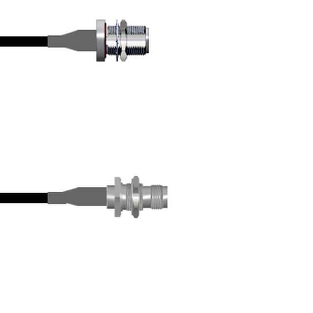 Q-1T04F0003003M CBL ASSY N TO TNC JACK RG174 3M