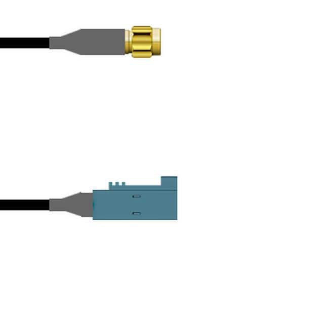 Q-3D05F0008001M SMA-SP/FKRAZ-SJ RG58 1M