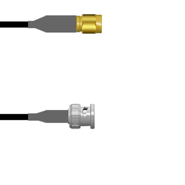 Q-6900L0008001M SMA-SP/BNC-SP RG58 1M